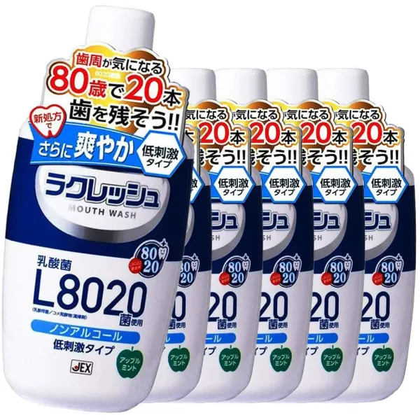 예상수령일 2-6일 이내 쿠스 [사기] 라쿠렛슈 L8020 균 가글액 [× 6 개] B01MRC7RK1 일본아마존추천, 상세 설명 참조0