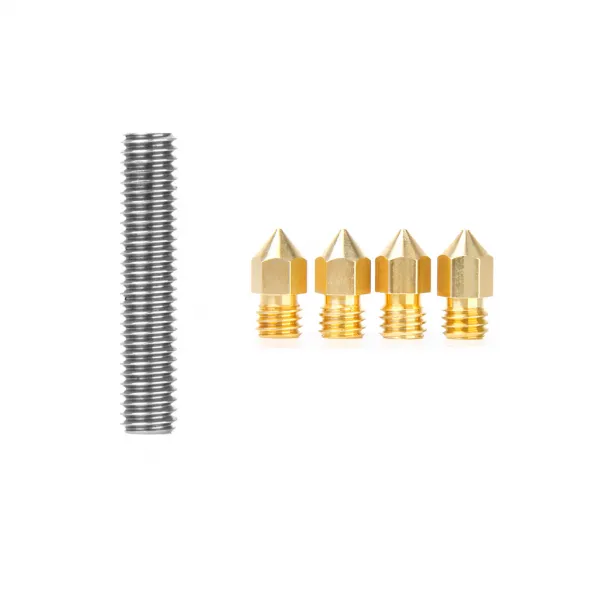 STK3D 프린터 압출기 1.75mm로 대한 M6 30 밀리 노즐 목구멍 + 4 개 Nozzle