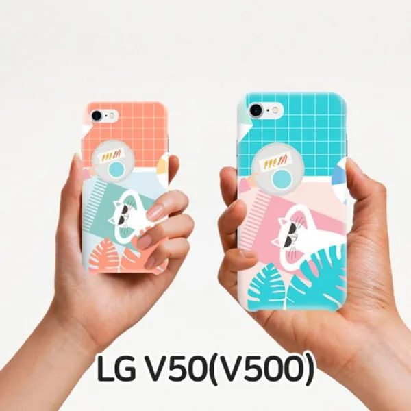 LG V50 상팔자 슬림 하드 폰 케이스 핸드폰 휴대폰
