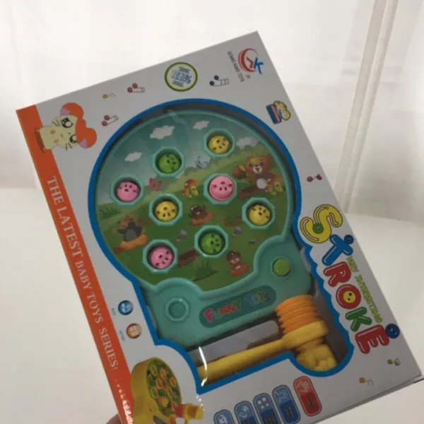 오브민 두더지잡기 팡팡 장난감 게임기 보드게임, 민트