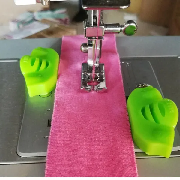 바느질바느질틀프레서실꿰기홈패선마그네틱가이드미싱문풍지 옵션체크 자석가이드 핑크 오렌지 그린, 응●자석가이드BL03584-핑크