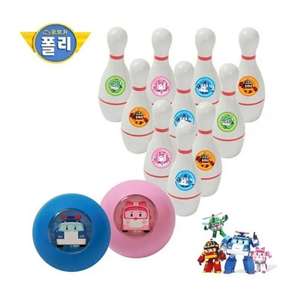 쭈비쭈비쭈쭈비_쿠쿠토이즈 로보카폴리 볼링 소 볼링 스포츠완구 장난감 볼링세트 볼링완구+ㅉㅉㅂ Bestbestone!