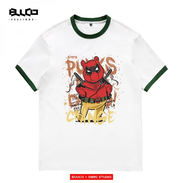 카벤트스틱 마블 죽은 시중을 모시다 연명 비니즈 반팔티 남자 10주년 캐쥬얼 티셔츠 3087284842