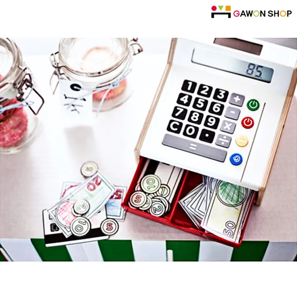 이케아 Duktig 장난감계산대 마트놀이 역할놀이/출산 육아 완구 매트 역할놀이 소꿉놀이 가게놀이