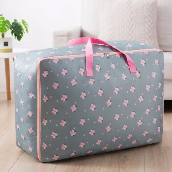 낙천 Luxchic 이불 보관 가방 방수 보온 옥스포드 천 이동 옷 이불 마무리 가방 먼지 봉투 짠 가방 포장