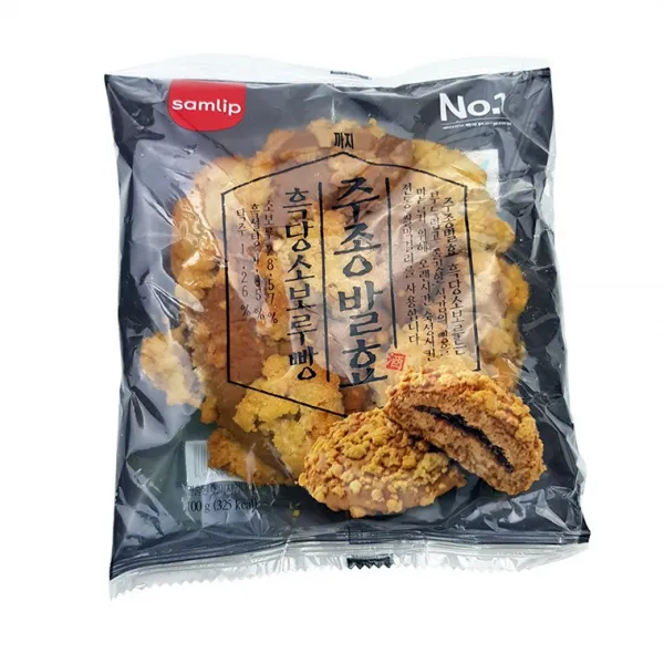 써니s 간식 삼립 6477 흑당소보루빵 100g 주종발효, 단품, 단품