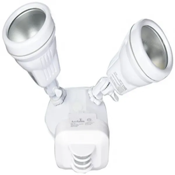 Acclaim FL55WH Motion Activated FloodLights Collection 2-Light Outdoor Light Fixture Gloss White 갈채, 1