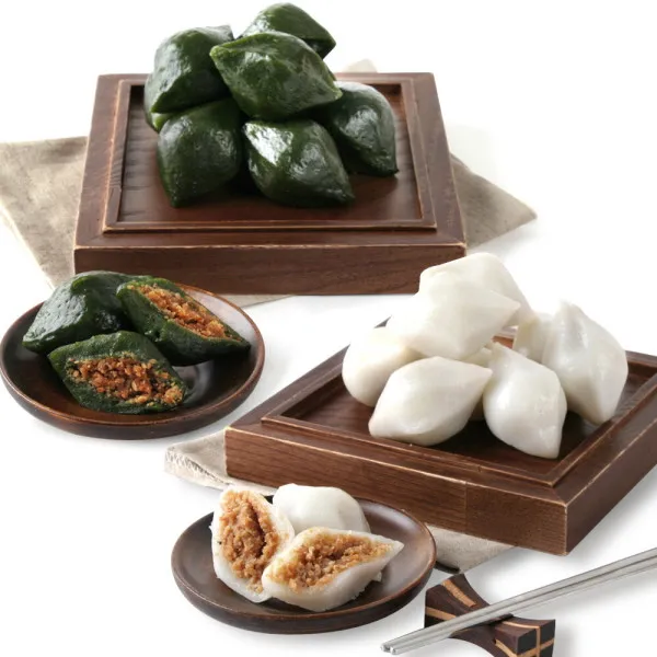 송편 국산쌀100% 흰송편1kg+쑥송편1kg, 1봉