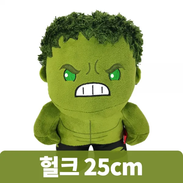 마블 어벤져스 주먹인형 건틀렛 타노스 캡틴아메리카 스파이더맨 헐크 아이언맨, 헐크25CM인형