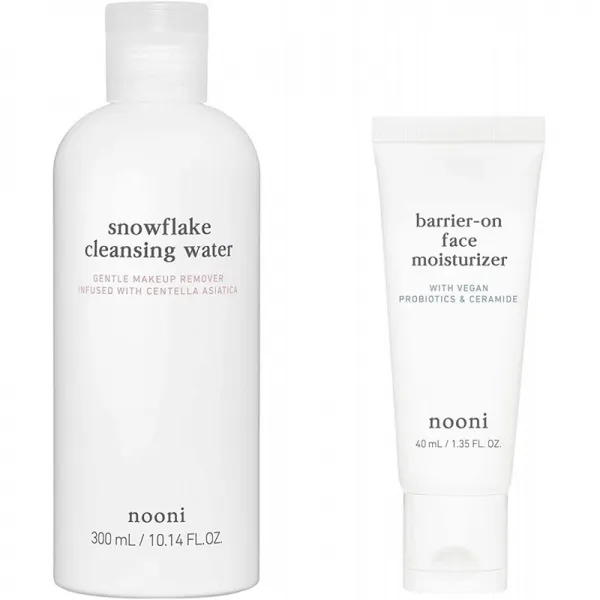 NONI Barrier On Face Moister + 눈꽃 클렌징 워터 번들: 뷰티, 1