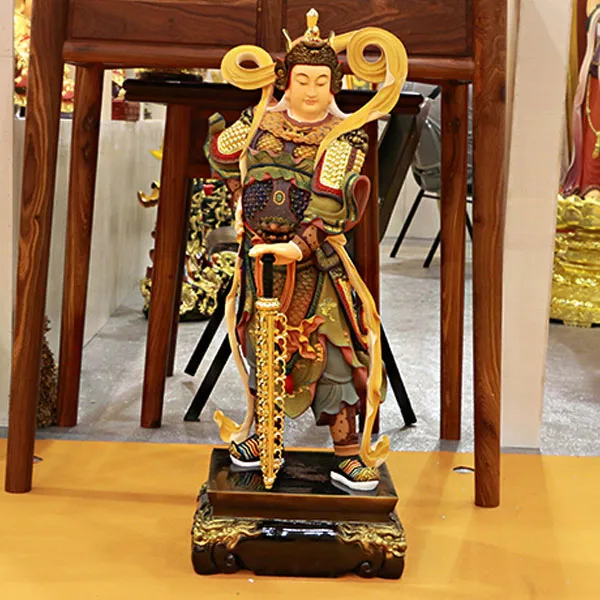 불교의 수호신 48CM 위타 위타장군 위장군불상