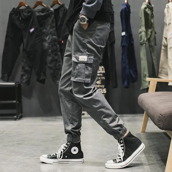 Kirahosi 남성 스판 빅사이즈 카고 밴딩 조거 팬츠 바지 해외배송 78호 Whwtz3