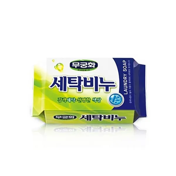 15 다니엘 / 무궁화 세탁비누 230g 세탁비누 빨래비누 청결 세수비누 욕실 유아세탁비누 빨랫비누 가루세제 세탁비누 단일 수량