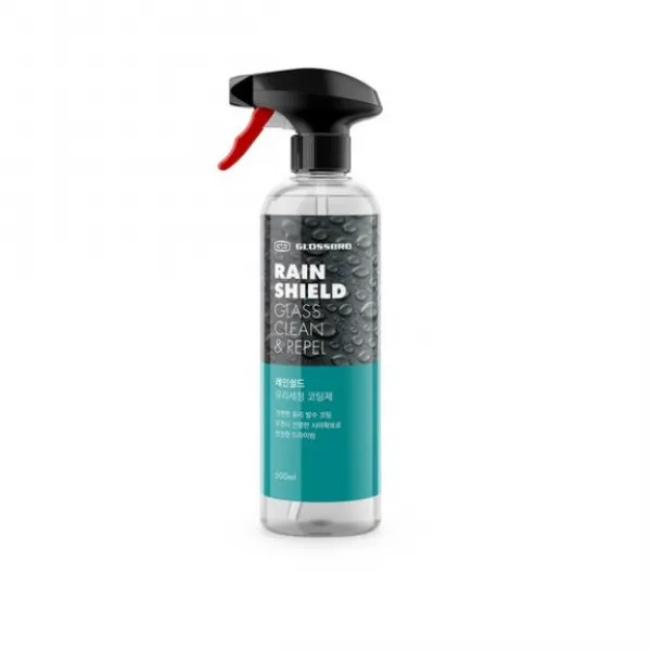 글로스브로 레인쉴드 유리세정 발수코팅제, 500ml, 1개