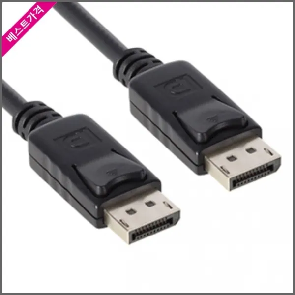 윈정보 DisplayPort 케이블 Ver1.2 3M 20번 더미핀 연결 안된 케이블 Ver, 본상품 선택