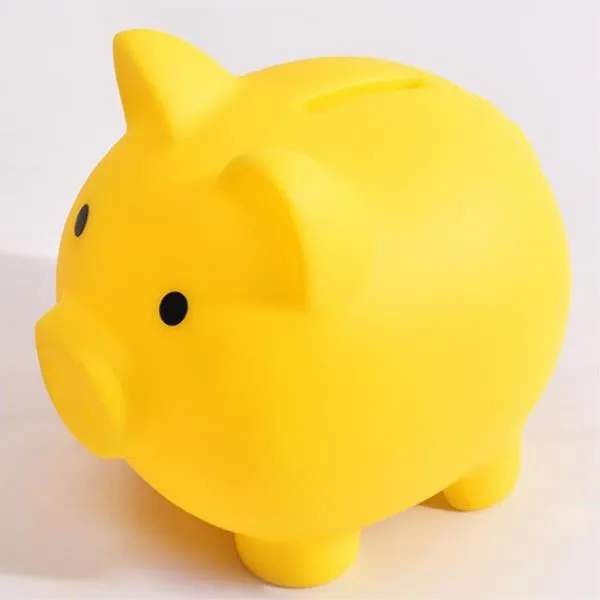 통통 배부른 옐로우 돼지저금통 소 동전저금 초등학생 상품선택