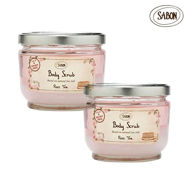 사봉 바디스크럽 로즈티 600g X 2개, 바디스크럽 로즈티 2개- PBSB04x2
