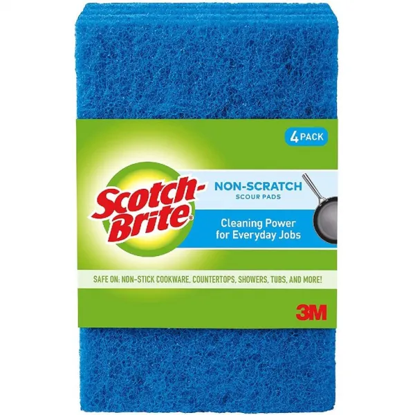 Scotch-Brite 스카치 브라이트 비 스크래치 샅 샅히 뒤져 패드 (48 개) 샅 샅히 뒤져 패드, 상세페이지참조