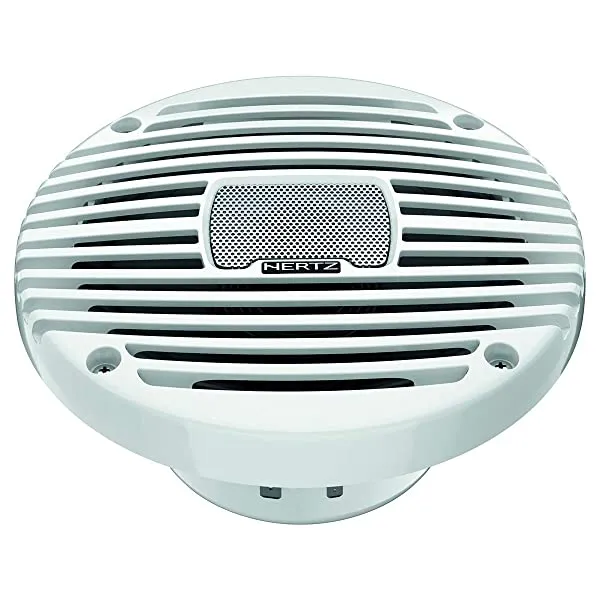 [독일] Hertz HEX 6.5 M-W Marine 6.5 Inch Coax Set White Marine / Outdoor Speakers 1 Pair 16.5 cm