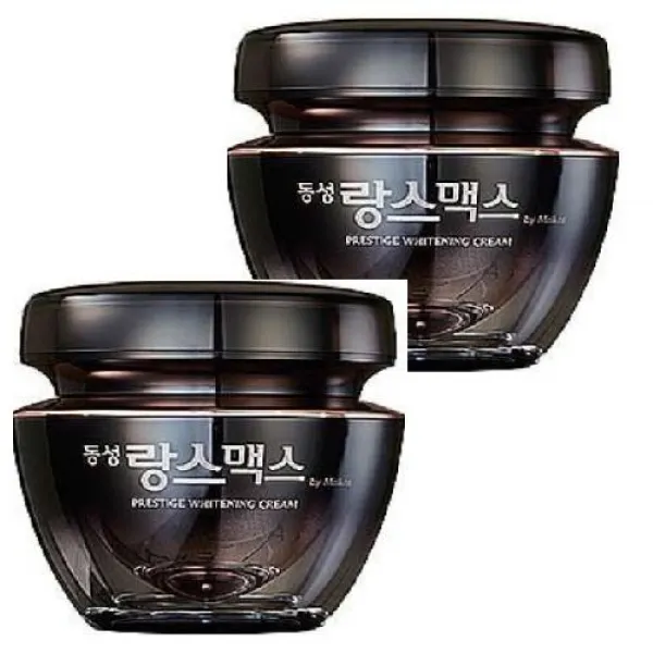 랑스맥스 프레스티지 화이트닝 크림 50g+50g 기미크림, 2개, 50g