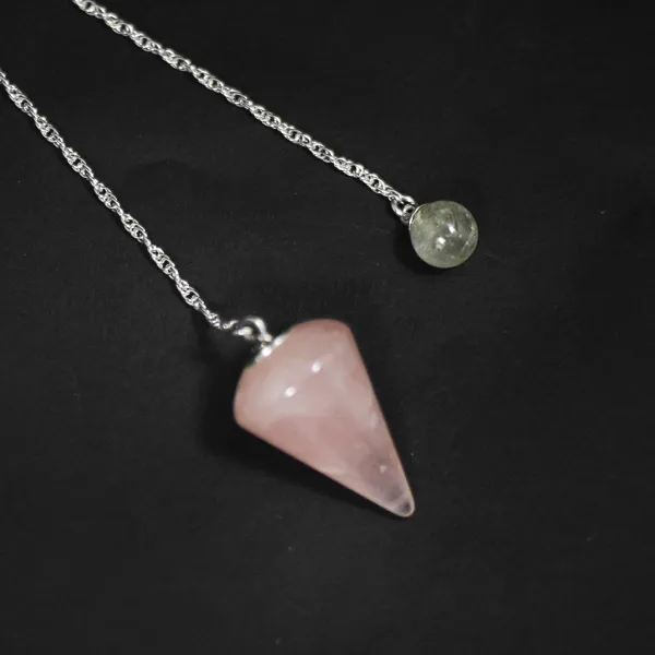 장미수정 천연원석 팬듈럼 수맥추 풍수지리 Hgpd 5148 단품