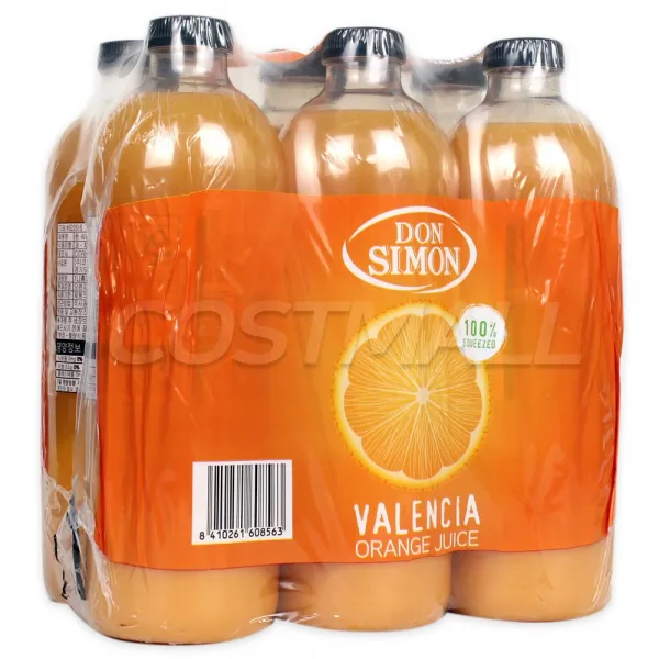 돈시몬 착즙 오렌지 주스 1l X 6개 과일즙 쥬스 코스트코 1세트