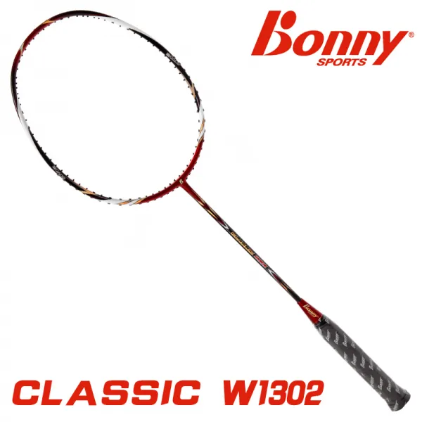 배드민턴라켓 bonnyCLASSIC W130시리즈 공격수비 겸비 선증정, T02-W1302