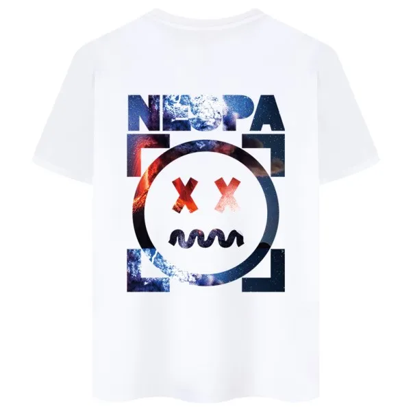 네스파 화산괄호 반팔티 티셔츠 빅사이즈 여성남자