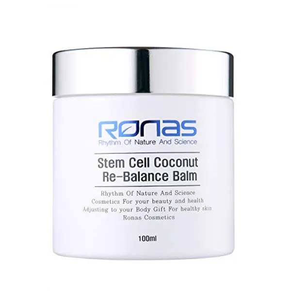 Ronas 줄기 세포 코코넛 재조정 밤. 고급 안티 에이징 포뮬러. 피부과 의사가 최고의 안티 에이징 솔루션으로 승인 및 권장. 식물 줄기 세포, 단일상품