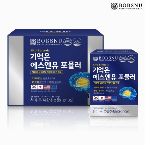 서울대공동개발 밥스누 기억은 에스엔유 포뮬러, 1박스, 60포