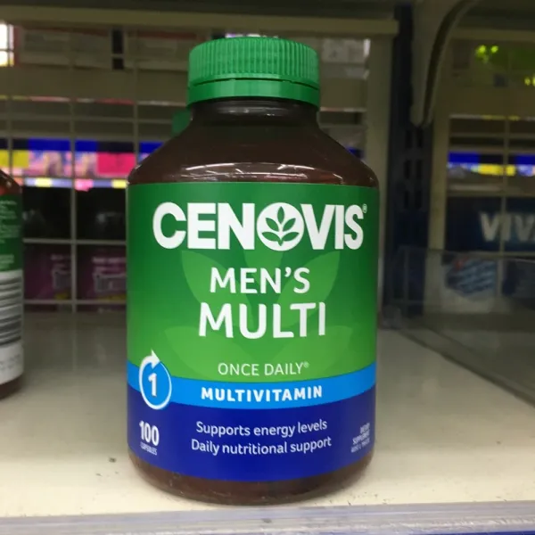 세노비스 Cenovis Once Daily Men's Multi Vitamins 남성 멀티비타민 100캡슐x2팩 2팩