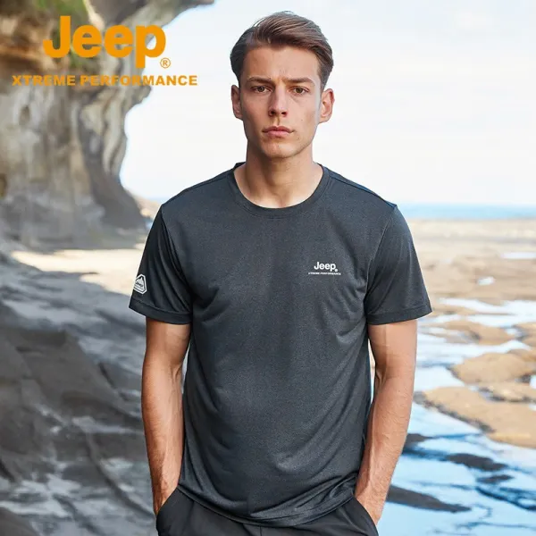 Jeep 반소매 남성용 등산티셔츠 41561382