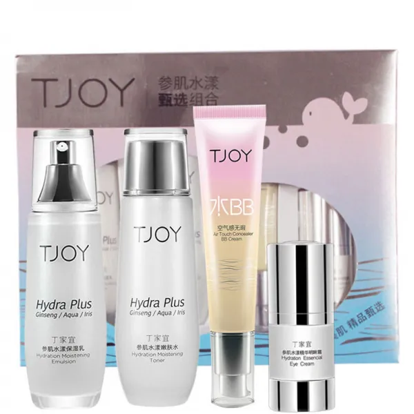 정군의 Tjoy 삼근수 보습체험팀 수분크림 수분크림 클렌징 블러드 커버 버브 크림 선별 4가지 세트 단일상품