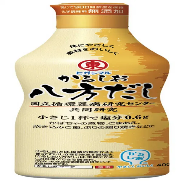 ヒガシマル醤油 かるしお八方だし400ml 히가시마루醤油 걸릴해야 소리 팔방이고 400ml, 1