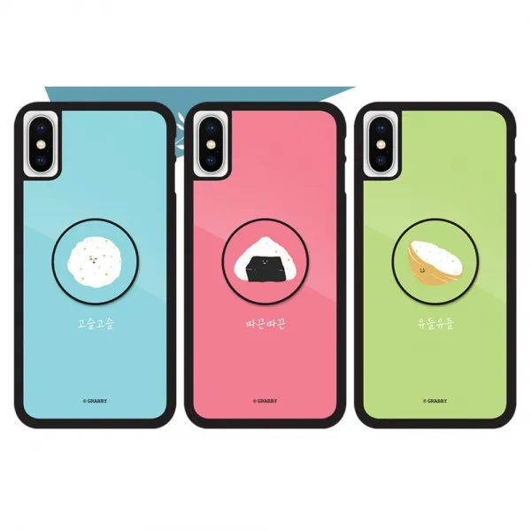 아이폰x/Xs/맛식도락 톡 알룸 / 커플케이스 개성있는