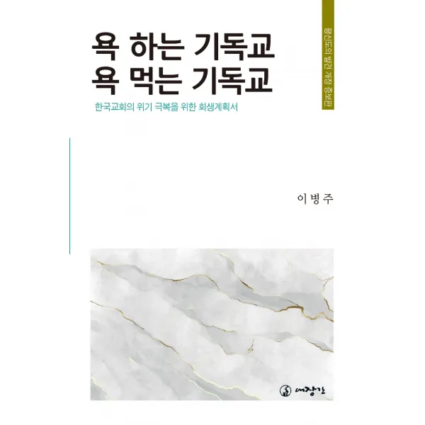 욕 하는 기독교, 욕 먹는 기독교:한국교회의 위기 극복을 위한 회생계획서, 대장간, 9788970715414, 이병주 저