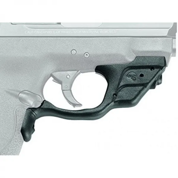 Smith & Wesson M & P 방패 권총 방어 사격 및 경쟁을위한 적색 레이저 중부 하 작업 구조 및 본능적 활성화 기능을 갖춘 크, 단일옵션, 단일옵션