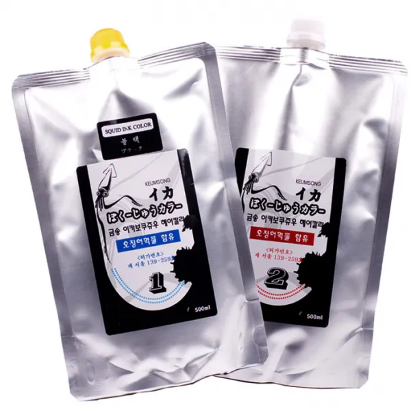 금송 오징어먹물 염색약 500ml 염모제, 1개, 05라이크브라운