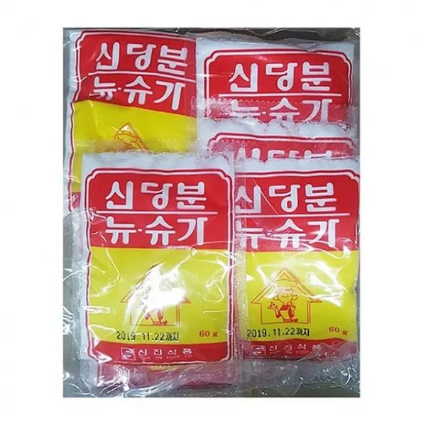 윤성팡 신진 당원 뉴슈가 업소용식자재 신당분 60g 10봉 흰설탕, 1