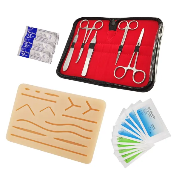 MWM [교육-연습용] 피부봉합 훈련키트(Suture Practice kit + 3-Layer Suture Pad), 1개