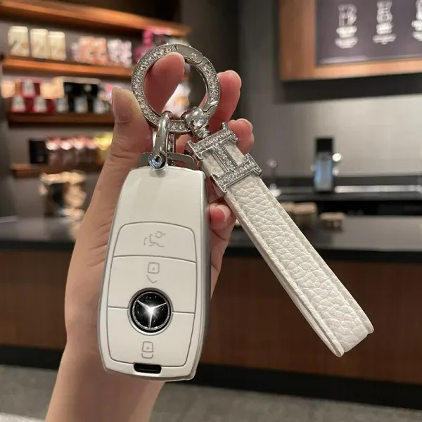 벤츠 키홀더 적용하다 벤츠 C클래스 E클래스 C260L E300L A200L E260 glc gla, A-화이트