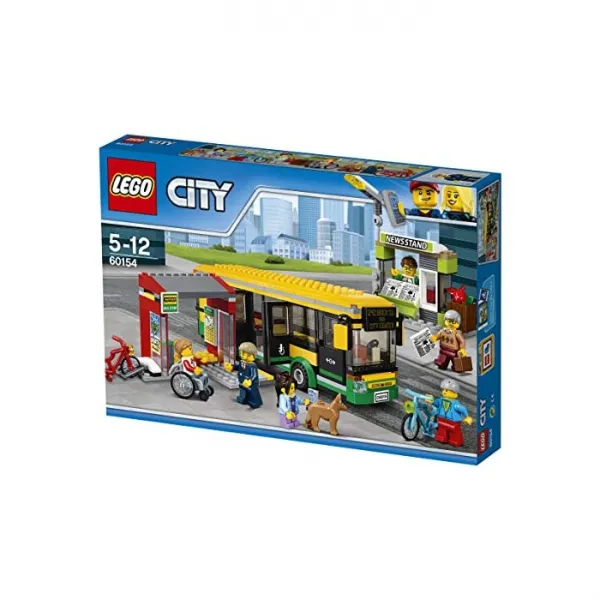 레고 (LEGO) 시내 버스 정류장 60154