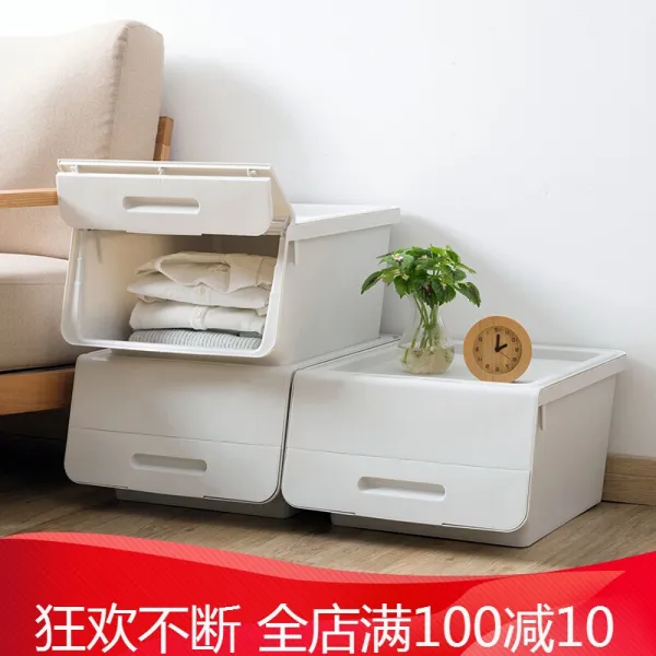 북경 동 우량 제품 자체 개축 수납 상자 중개 가능 장롱 중개 수납 의류 잡화 비닐 수납 상자 아동 완구 정리 상자 품질 보증 단일상품