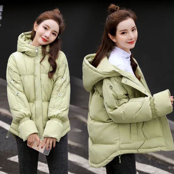 벨라루티 데일리 일상룩 숏 패딩점퍼