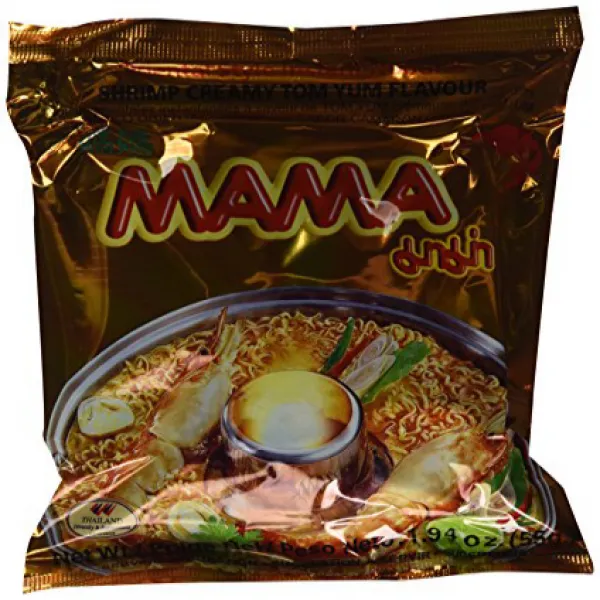 30BAGS MAMA INSTANT NOODLES SHRIMP CREAMY TOM YUM FLAVOUR 30BAGS MAMA 인스턴트 노들 즈 SHRIMP CREAMY TOM YU, 1