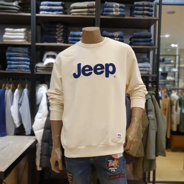 [현대백화점]지프 Jeep 남여공용 소문자 지프 B핏 맨투맨 GK3TSU804