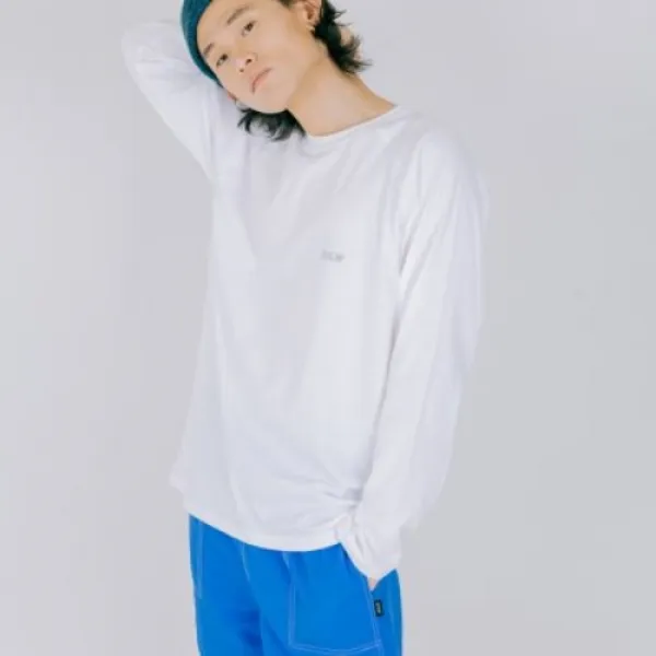 [텐바이텐] Basic Logo Back Side Printing Raglan t-shirt_white