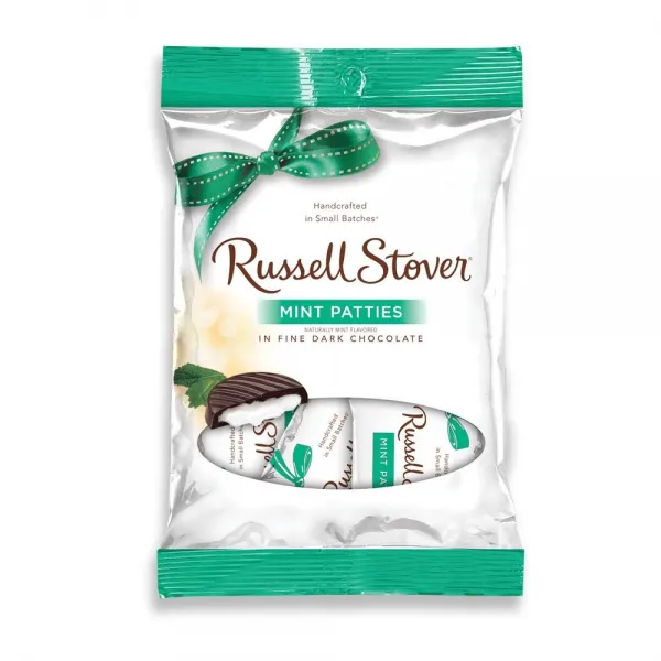 Russell Stover 다크 초콜릿 민트 파이 페그팩 3oz 상세설명참조