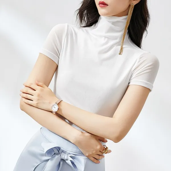 말동무 샘 0여름 목폴라 반팔셔츠 슬림 이너웨어 셀럽