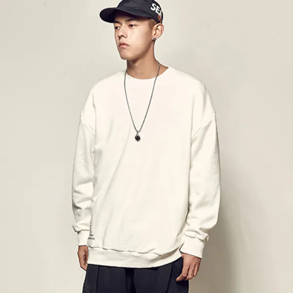 플랜글로벌 남자 여자 커플 오버핏 맨투맨cth